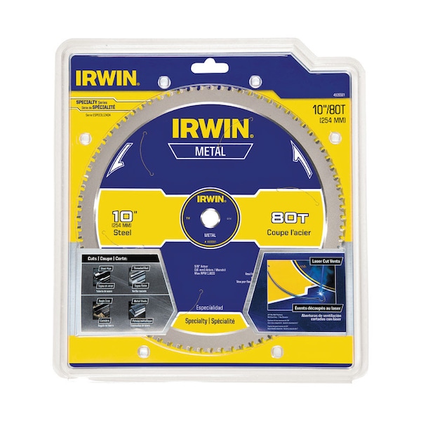 Irwin CIRC SWBLD 80T 10"" 4935561